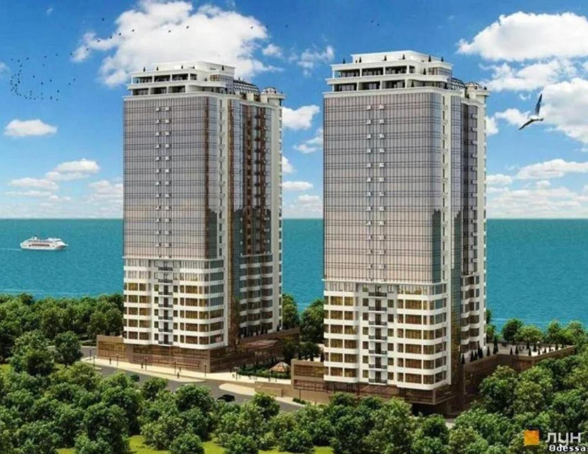 Odesa Pearl Arcadia Apartment Bagian luar foto